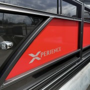 2026 Godfrey EX2086SBX Pontoon Boat - Black/Crimson